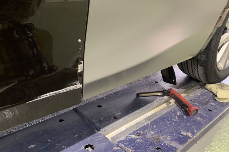 新品パーツ交換